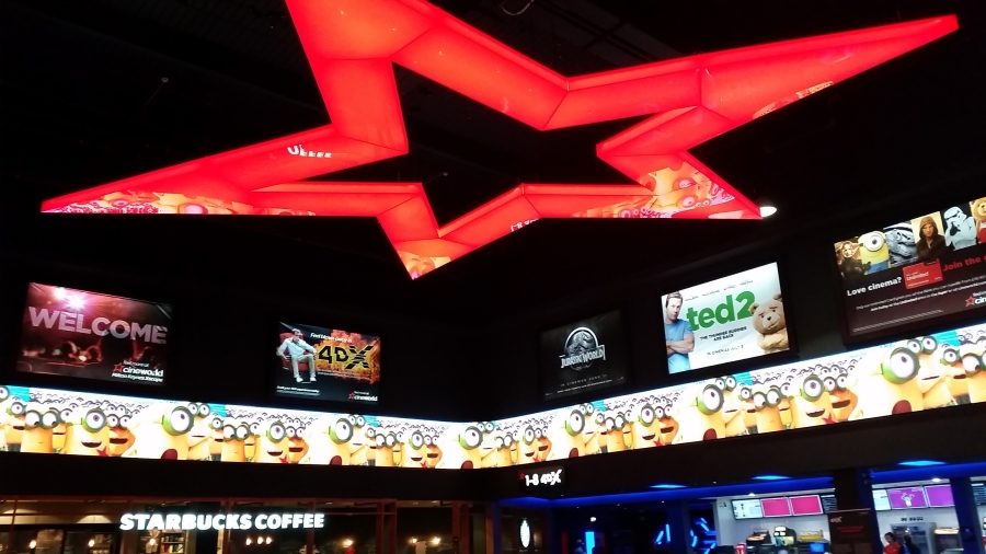 Cineworld Milton Keynes at Xscape in the Centre of the City